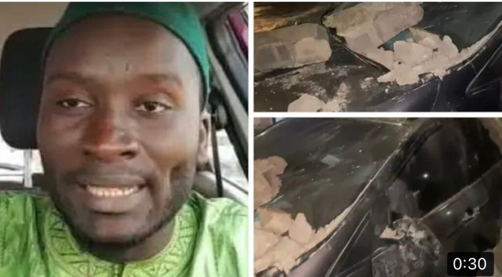 La voiture de Oustaz Modou Fall détruite…