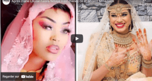 Après Marie Louise , Nasira fille de maman gentille s&rsquo;est remariée et devient Mme Seck (vidéo)