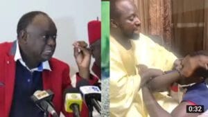 VIDEO_ « Le futur chef de l&rsquo;Etat vous parle », dit Me El Hadj Diouf, Mame Balla se moque de lui…