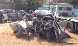 Linguère-Matam : Un véhicule particulier se renverse et fait 4 blessés dont 1grave