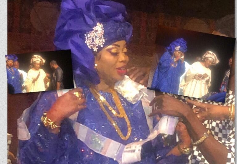 Anniversaire Khady Mboup Ngoyane: Fatou Gueweul couvre la diva de billets de banque