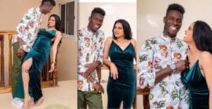 Fente osée, regard sexy, sourire ravageur…Marie luit pour Pape Abdou Cissé