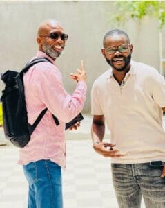(Photos): Regardez la belle complicité entre Pape Cheikh Diallo et son Patron Bouba Ndour