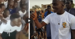 (Vidéo) : A Diourbel, Bamba Dieng accueilli comme un roi