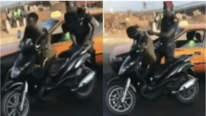 Un policier gifle un jeune en moto, un geste qui fait polémique