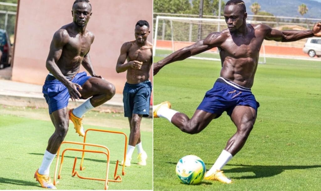 Les internautes raille Sadio Mané qui exhibe ses muscles : « Yeureum na sa diabar »