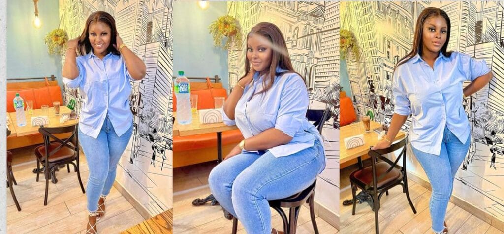 (Photos): Sexy, Abiba en pantalon hyper moulant