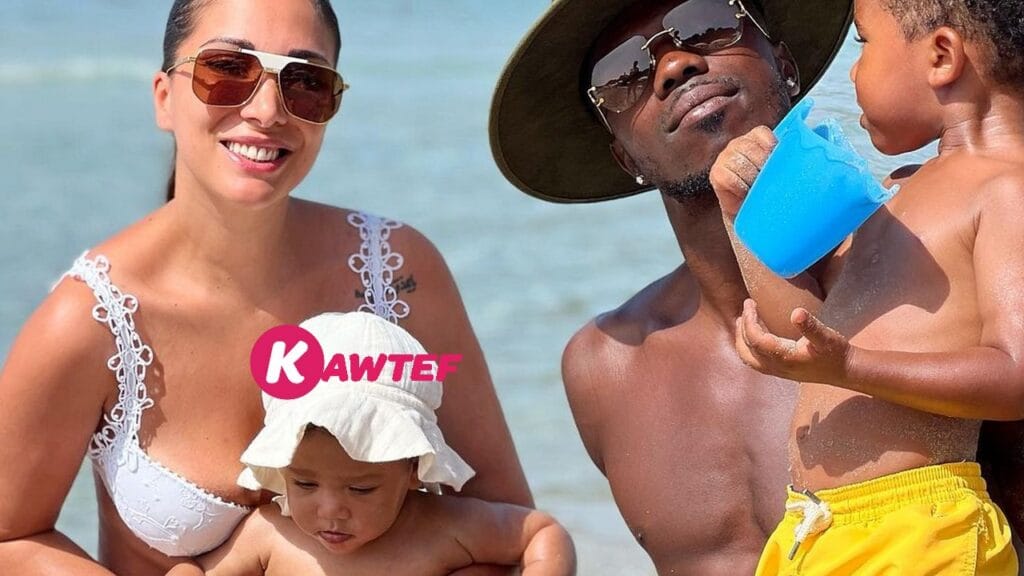 Quelques heures à la plage en famille : Keita Baldé gâte son épouse et ses enfants (Photos)