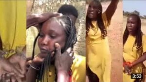 (Vidéo): Arrêtée par gendarmerie, cette voleuse d&rsquo;enfants se faisait passer pour une folle