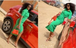 (Photos): Très tendance, Tatira Sow s&rsquo;affiche  dans une robe d&rsquo;été
