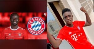 (Photos) : Fan du Bayern, Singom jubile et soutient Sadio Mané