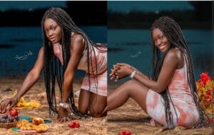 (Photos): Beauté rare, la petite Ndakhté de « sen petit galé » à croquer