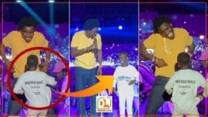 (Vidéo) – Admirez l&rsquo;accessibilité de Wally Seck : Une petite fille le fait danser