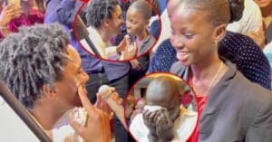 Un papa pleure comme une madeleine suite à un noble geste de Wally Seck envers sa fille, regardez!