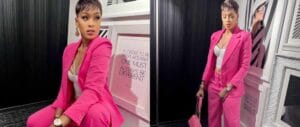 (04 photos) – Bercy : Les internautes craquent pour le look bonbon de la Miss Astou Sall