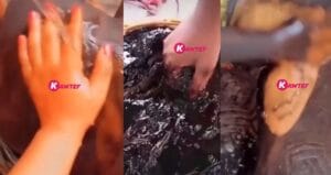 Changer la couleur de sa peau en 2h de temps, la vidéo qui fait polémique. Xuman affolé.  Regardez !