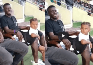 (Vidéo) : Isaac, le fils de Gana Gueye impressionné par les éloges sur son père
