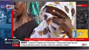 Insoutenables, les larmes des mamans des bébés morts calcinés à l&rsquo;hôpital de Tivaouane (Vidéo)