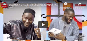 (Vidéo) -« Pape Cheikh Diallo takkal diabar, gnila nopp barina, guéneul si célibataire bi ». Découvrez la réponse hilarante de l&rsquo;animateur