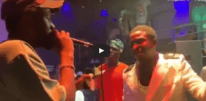 (Vidéo) : Réconciliés, Mandiaye Seck débarque sur scène et fait les éloges de Sidy Diop