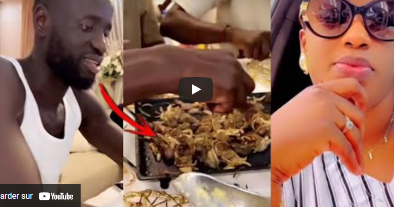 (Vidéo) : Zahra Mbow, « Awo yaye » régale Cheikhou Kouyaté avec un dibi succulent. Regardez !