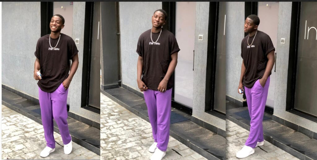 Couleur d’été : Fashion star, Dane Lunik réconcilie le noir et le mauve