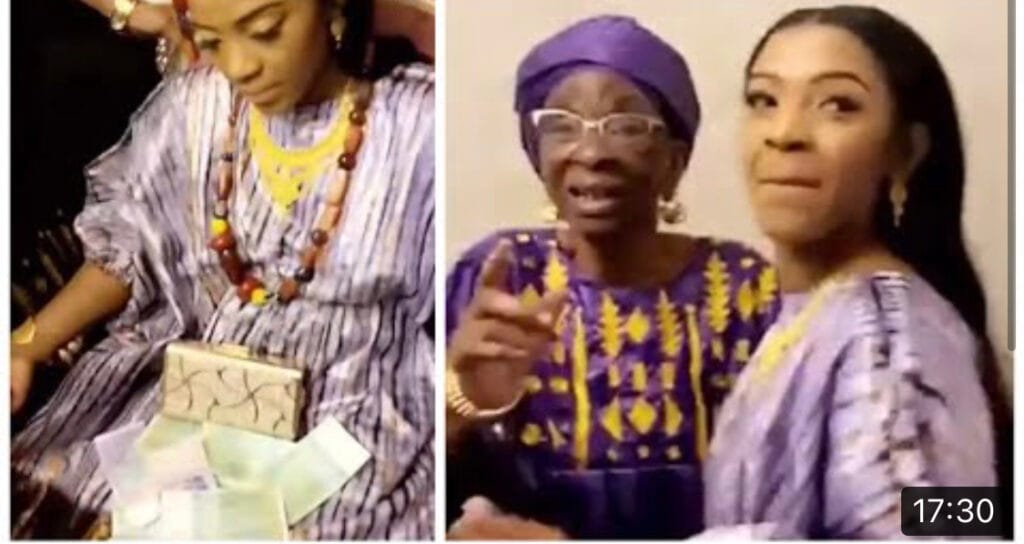 Thiéteul : La mère de Youssou Ndour danse, chante pour accueillir, la troisième femme de Ndiaga Ndour
