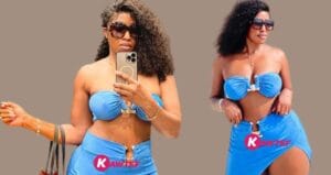Jupe à fente très osée, soutien-gorge ajusté, Abidemi Awotale hypnotise les internautes (Photos)