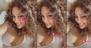 Sexy, regard revolver, sourire gourmand, Adja Diallo fait monter la température. Regardez !