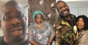 Le célèbre producteur et chanteur nigérian Don Jazzy annonce le décès de sa mère