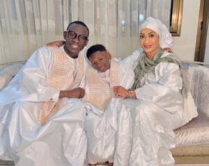 Tabaski 2022: En mode « Ndanane », Pape Diouf et famille optent pour le blanc