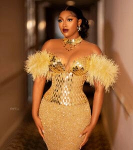 La sublime Mariam Touré Miss Guinée 2019 dans une splendide robe