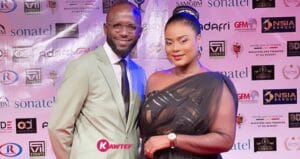 L&rsquo;élégance à son paroxysme : Nicolas Makhtar et Merry Bèye Diouf illuminent la soirée des Cauris d&rsquo;Or