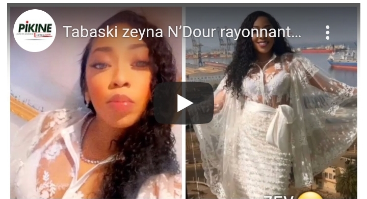 Tabaski des célébrités : Zeyna Ndour dévoile son sagnsé à couper le souffle.