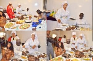Tabaski 2022 : Dîner royal, Bébé Basse en mode traiteur gâte les amis de Pape Diouf
