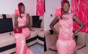(Photos): tokou taille basse rose, tissu collé à la peau, Coumba bou ndaw chic et classe