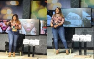 (Photos): Chic et Classe, Amina Poté remplit son jean avec sa belle silhouette