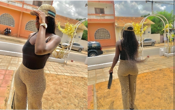 (Photos) : Mamy, la femme du comédien Toch affiche ses belles cornières
