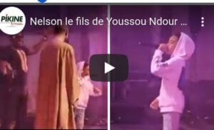 (Vidéo) : Nelson, le fils de Youssou Ndour explose la scène de son père.  Regardez !