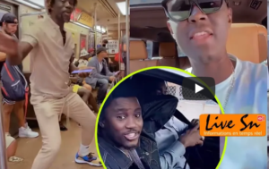(Vidéo) – Danse et musique :  Dame Sène fait son show dans le métro. Regardez la réaction des Américains