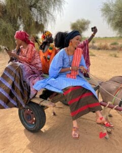 (03 photos) Au Fouta, Fah Aïdara rayonnante en dress code Hal pular