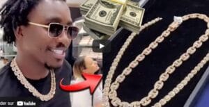(Vidéo) : Wally Seck se paye deux chaînes en diamant à 35 millions F Cfa