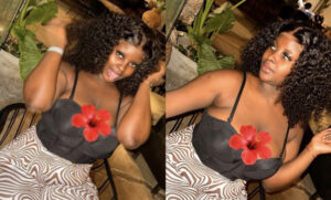 Giflée sur les réseaux sociaux: Abiba cache ses gros lolos avec une  fleur