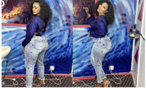 Big Maman : La bimbo de la série Moeurs expose ses imposantes fe$$es…
