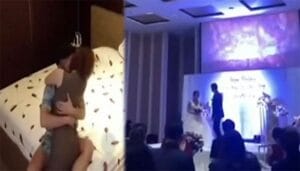 Il dévoile une vidéo de l’infidélité de sa fiancée et de son beau-frère lors du banquet de mariage