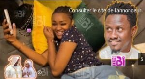 (Vidéo): « Damako nop… », voici la vidéo qui montre que Fama Thioune est follement amoureuse de l&rsquo;acteur Edou