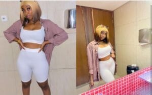 (Photos): En crop-top, triangle érotique dessiné, Tatira Sow charme la toile