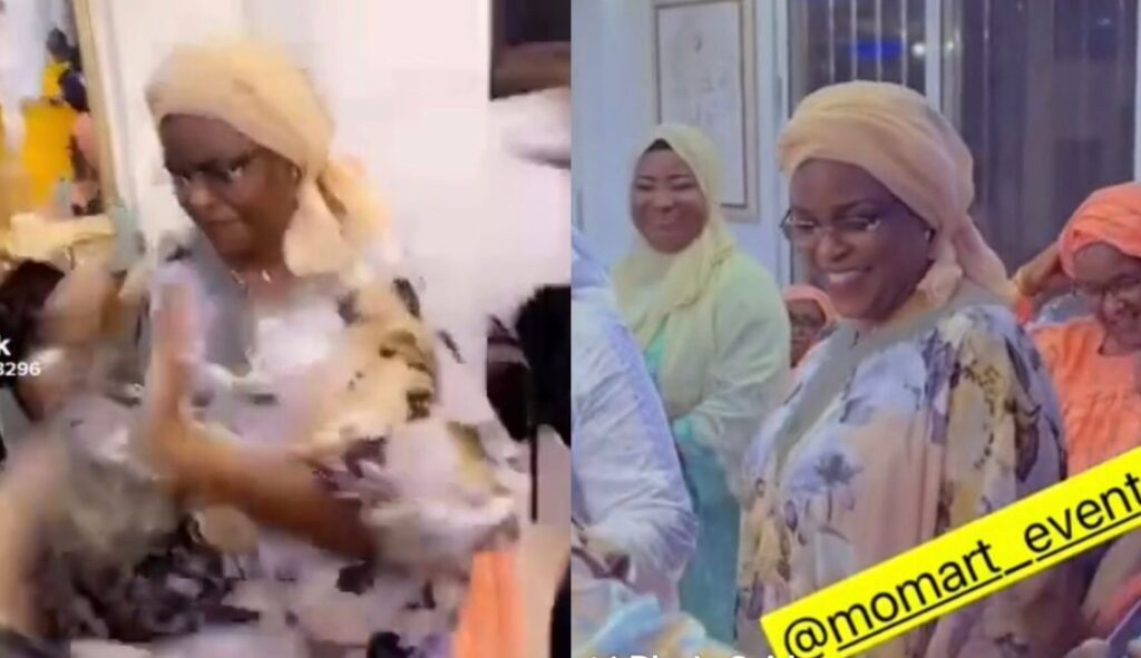(Vidéo) : « Macky néna takoul », la chanson rythmée de Ousmane Bongo qui déchaîne Marieme Faye Sall