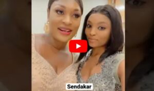 (Vidéo): En robe à sequins, Titi et sa fille Fanta très sublimes