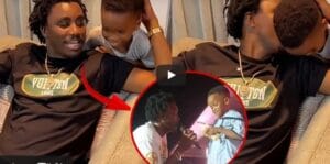 (Vidéo) : Cet enfant offre un parfum de luxe à Wally Seck et lui fait une demande exceptionnelle